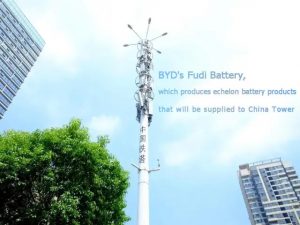 比亚迪-福迪电池生产的十几万块电池产品将被供应给中国电力公司