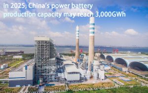 2025年中国动力电池生产能力可能需要3000GWh