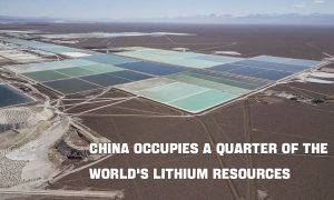 中国占据全球四分之一的锂资源