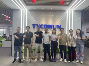 客户参观TYCORUN营销中心